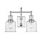 Z-Lite Bryant 2 Light Vanity, Chrome And Clear Seedy 734-2V-CH - alternate 4